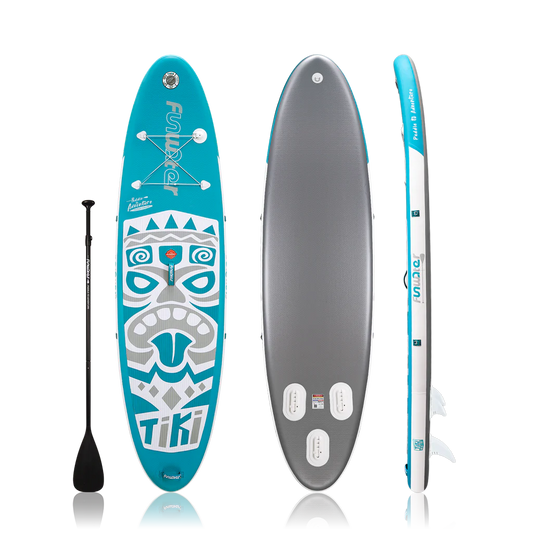 Надуваем падълборд FunWater TIKI Paddle Board SUP