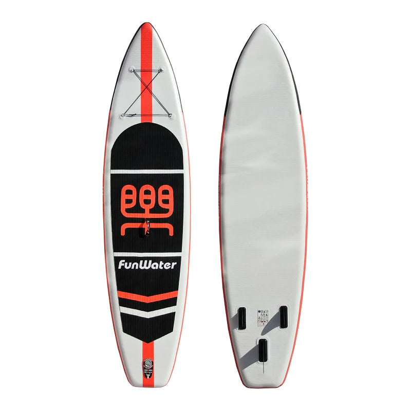 Надуваем падълборд FunWater CRUISE Paddle Board SUP RED