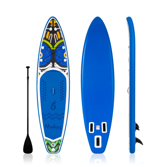 Надуваем падълборд FunWater Monkey 335cm Paddle Board SUP