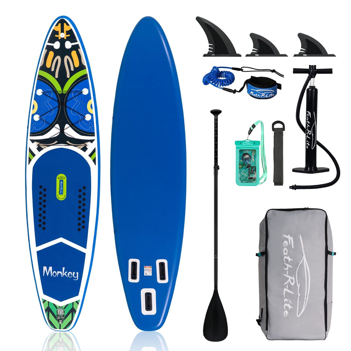 Надуваем падълборд FunWater Monkey 350cm Paddle Board SUP
