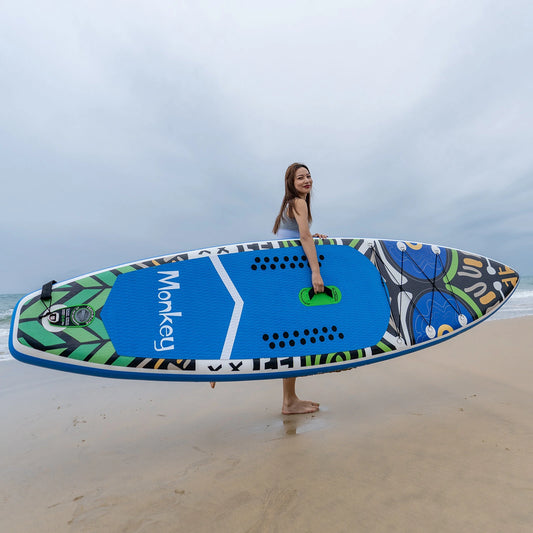 Надуваем падълборд FunWater Monkey 350см 11'6" – комплект