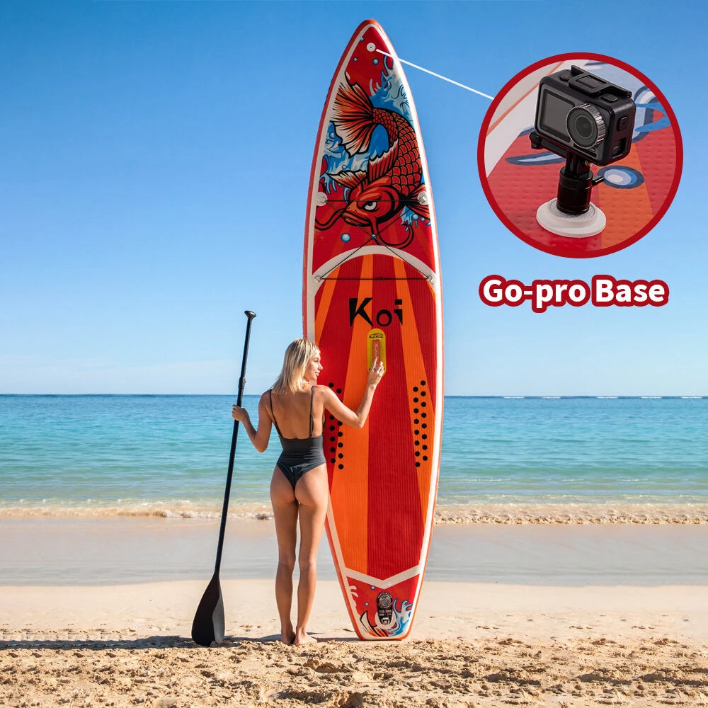 Надуваем падълборд FunWater KOI 350cm Paddle Board SUP