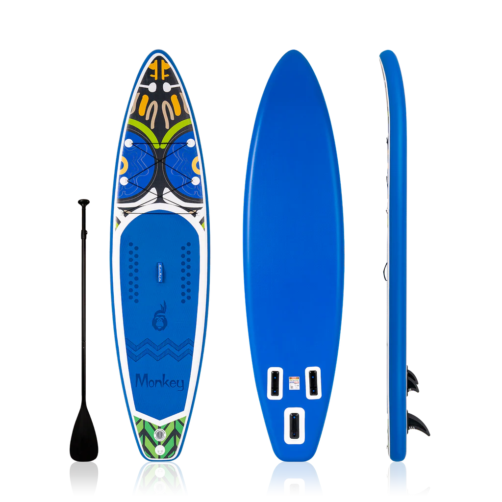 Надуваем падълборд FunWater Monkey 350см 11'6" – комплект