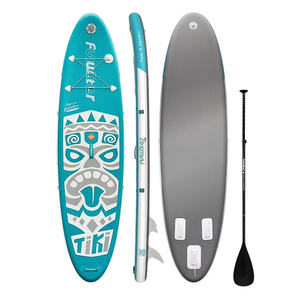 Надуваем падълборд FunWater TIKI 320см – комплект