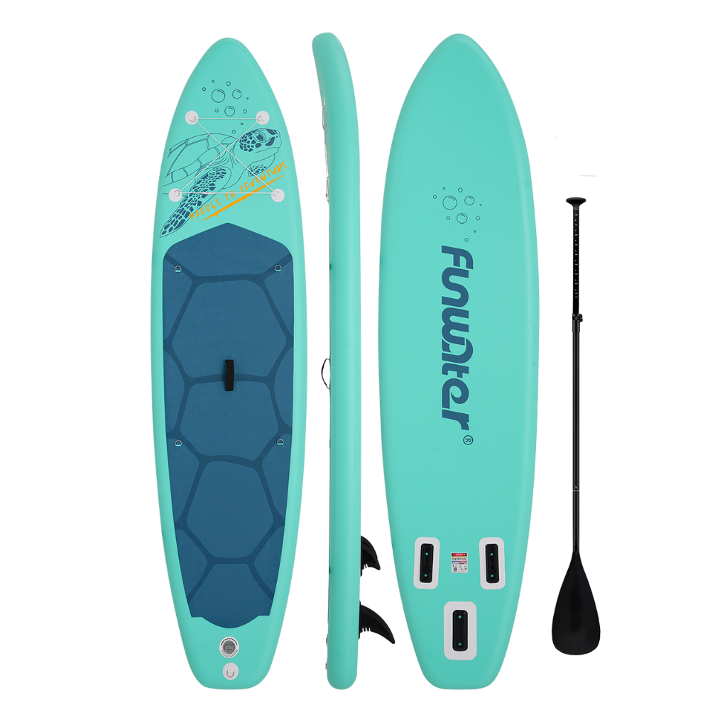 Надуваем падълборд FunWater TURTLE BAY 335см (11’) – комплект