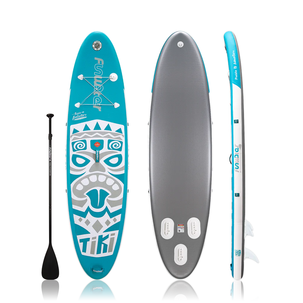Надуваем падълборд FunWater TIKI Paddle Board SUP