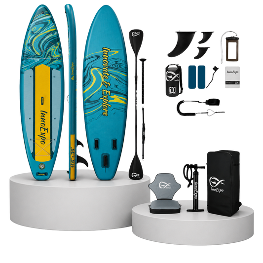 Надуваем SUP Kayak Glide 350см – Premium комплект с надуваема седалка