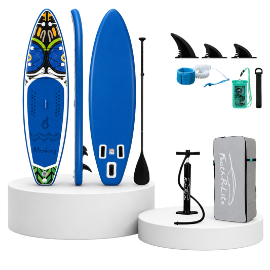 Надуваем падълборд FunWater Monkey 335см (11') – комплект
