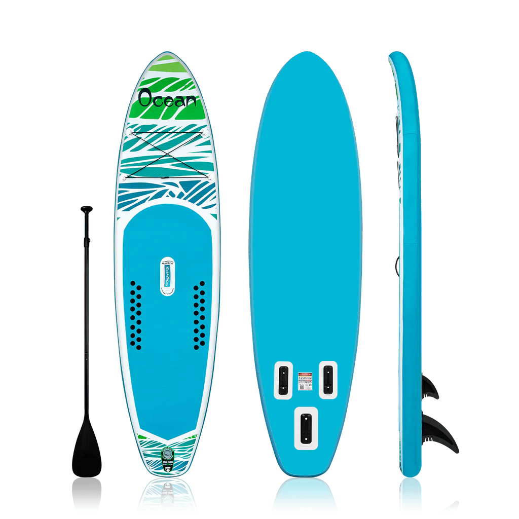 Надуваем падълборд FunWater Ocean Paddle Board SUP 335cm 11′