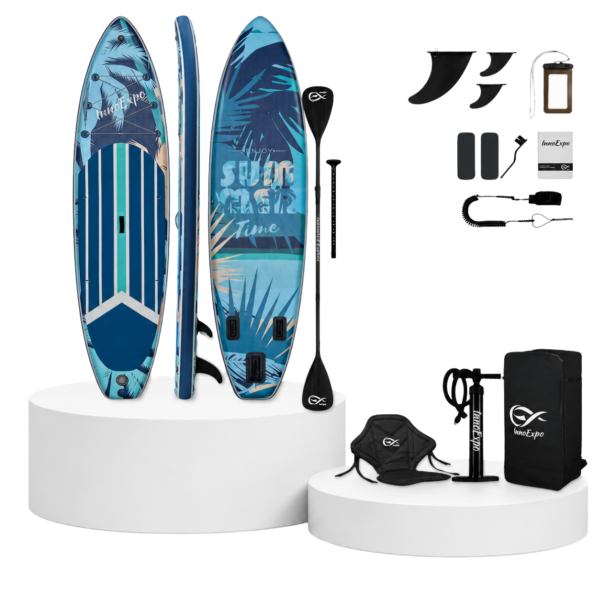 Надуваем падълборд SUMMER BREEZE 350см – SUP с каяк седалка