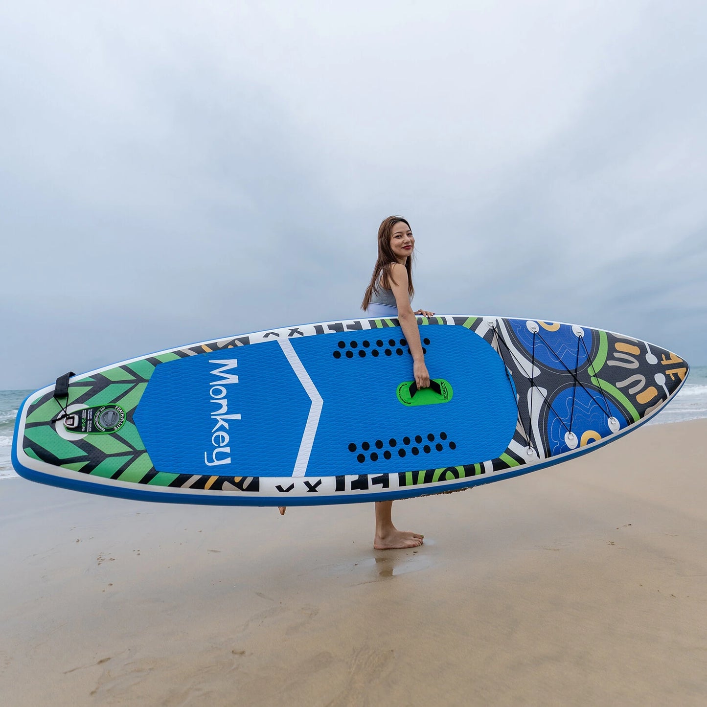Надуваем падълборд FunWater Monkey 350cm Paddle Board SUP