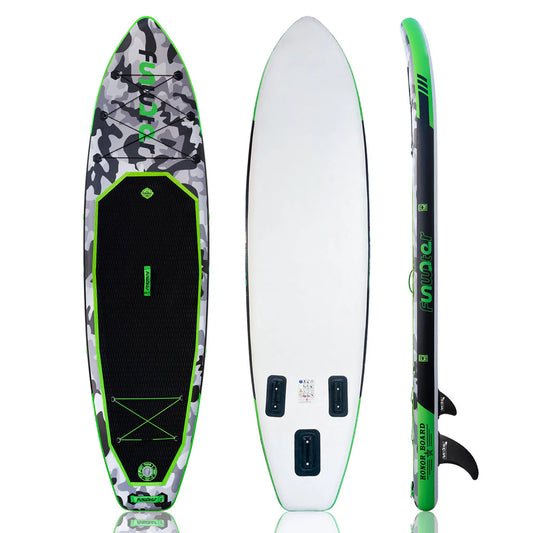 Надуваем падълборд FunWater Honor каяк и седалка 330cm Paddle Board SUP