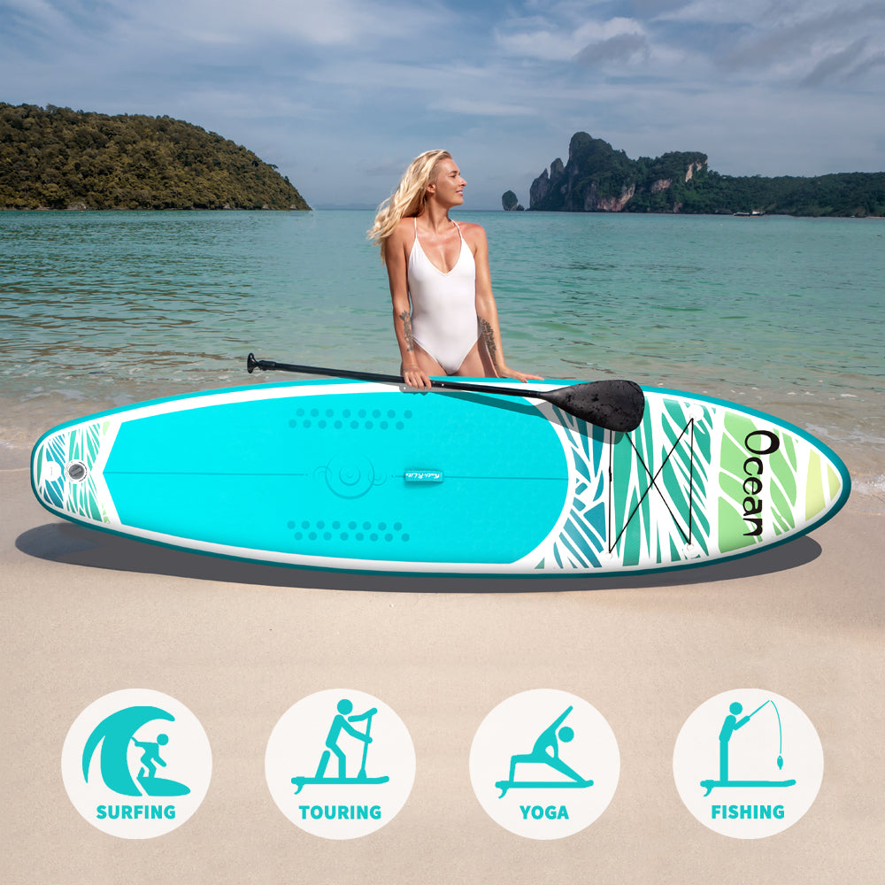 Надуваем падълборд FunWater Ocean Paddle Board SUP 335cm 11′