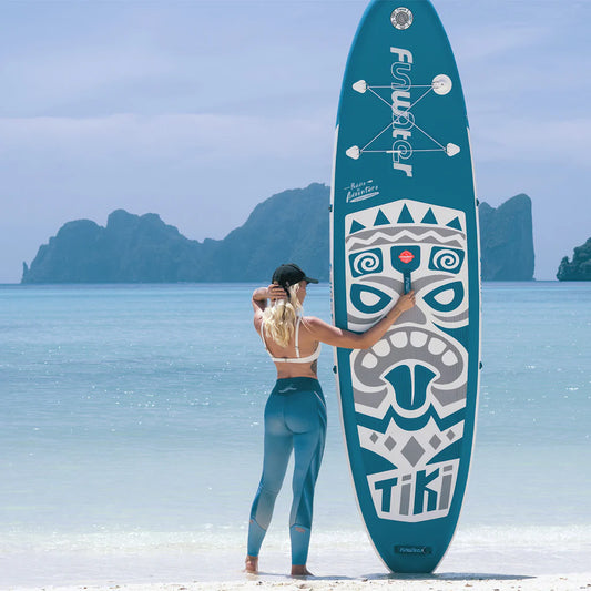 Надуваем падълборд FunWater TIKI 320см – комплект