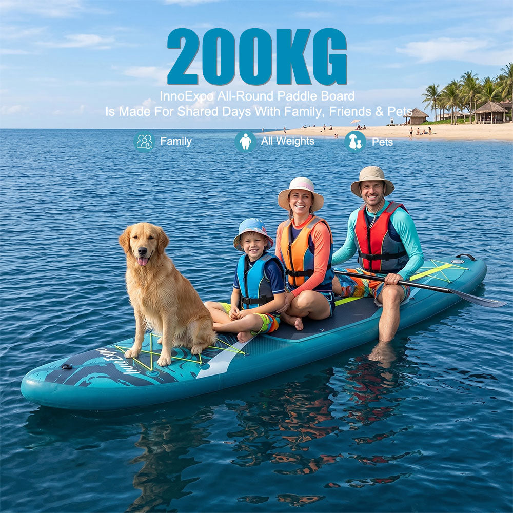 Надуваем падълборд Voyage 350см – SUP с каяк седалка