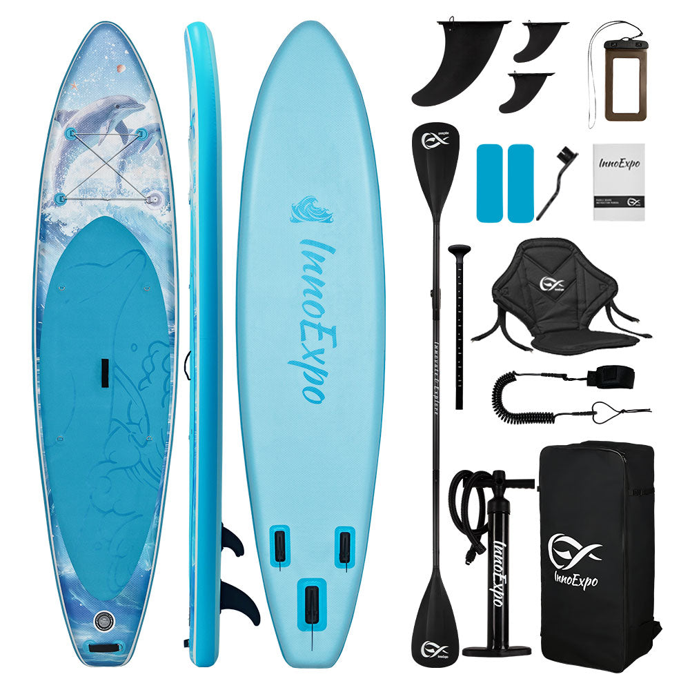 Надуваем падълборд OCEAN LIFE 350см (11'6") – SUP с каяк седалка
