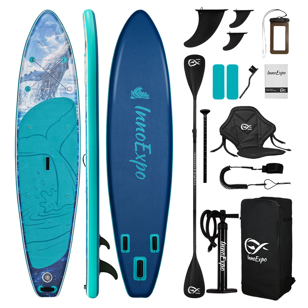 Надуваем падълборд OCEAN LIFE 350см (11'6") – SUP с каяк седалка