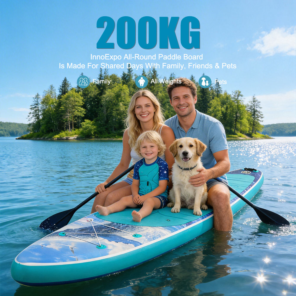 Надуваем падълборд OCEAN LIFE 350см (11'6") – SUP с каяк седалка