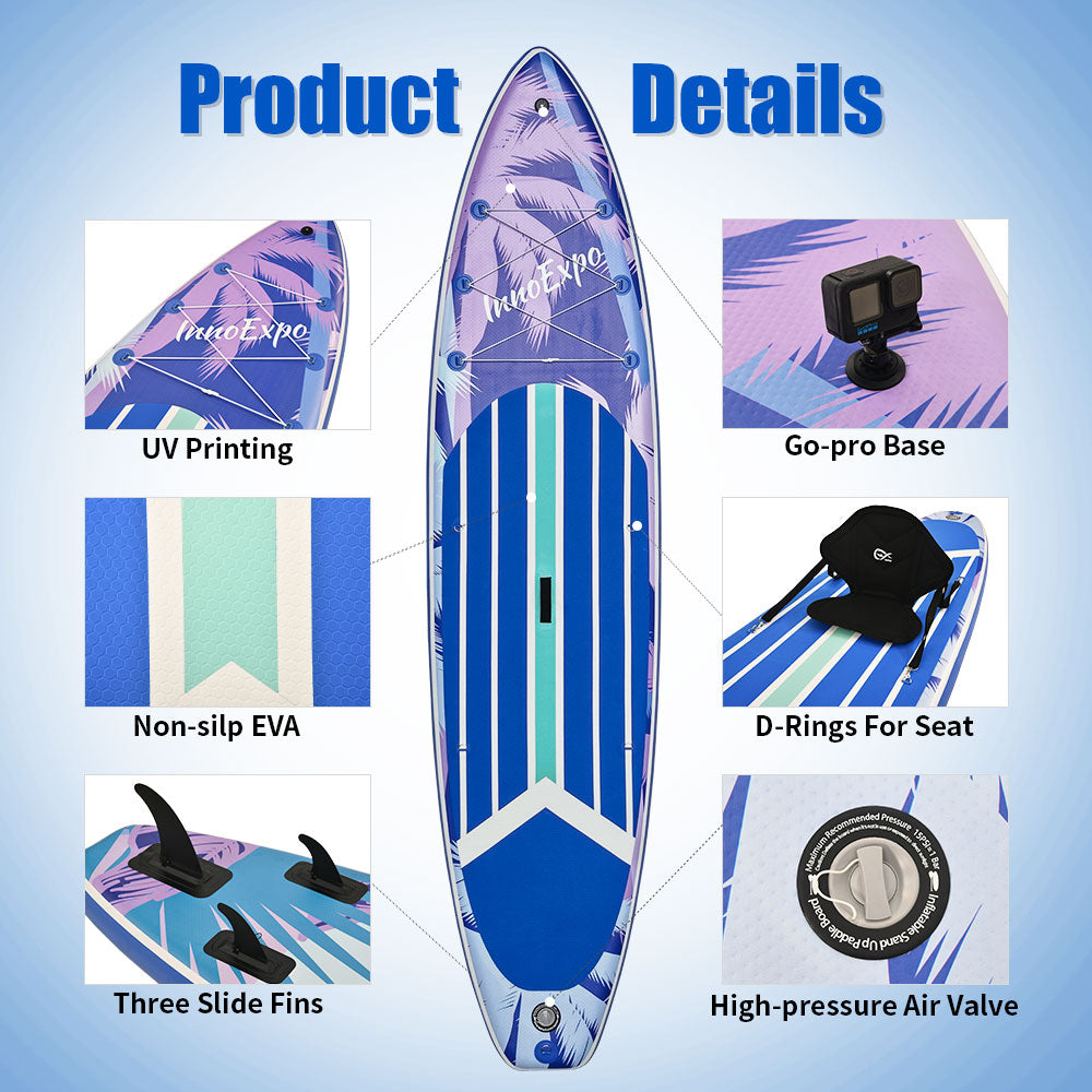 Надуваем падълборд SUMMER BREEZE 350см – SUP с каяк седалка