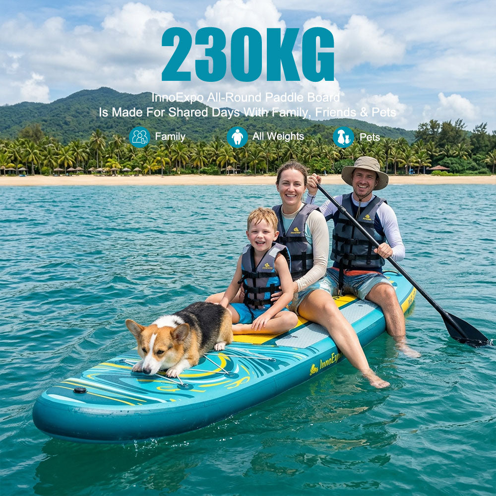 Надуваем SUP Kayak Glide 350см – Premium комплект с надуваема седалка