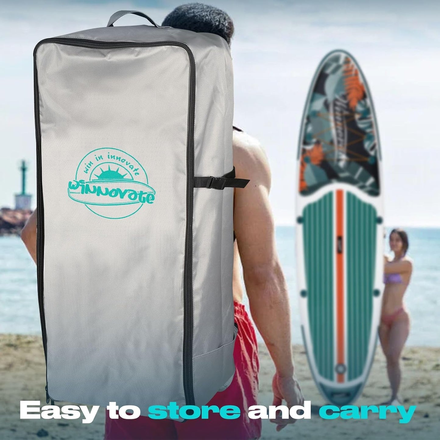 Надуваем падълборд TROPIC ESCAPE 335см (11') – комплект SUP борд с аксесоари