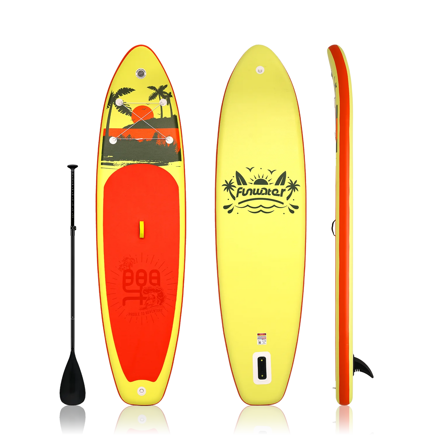 Надуваем падълборд FunWater PALM 335см (11') – комплект
