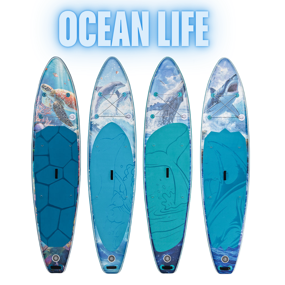 Надуваем падълборд OCEAN LIFE 350см (11'6") – SUP с каяк седалка