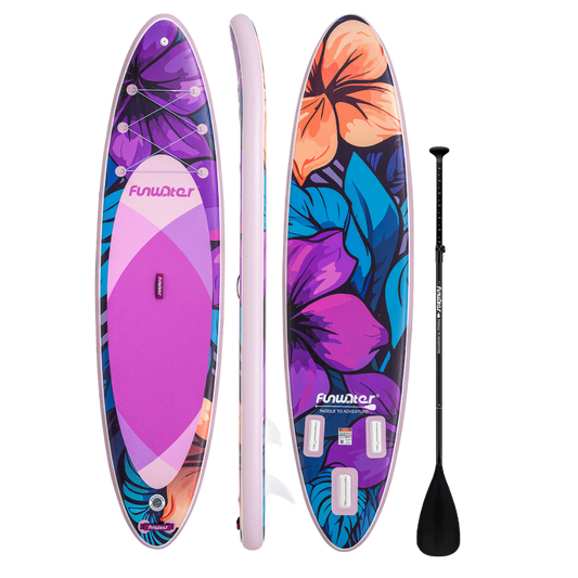 Надуваем падълборд FunWater ALOHA WAVE 335см – комплект