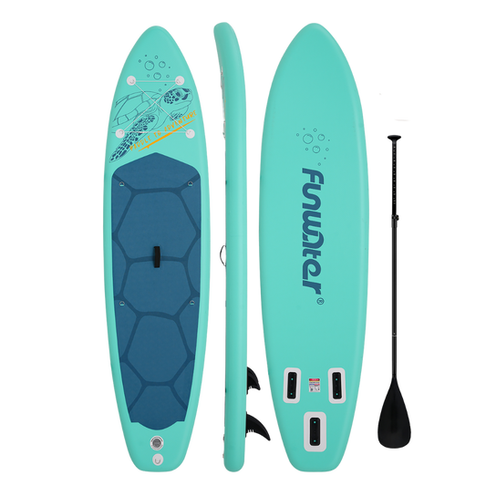 Надуваем падълборд FunWater TURTLE BAY 335см (11’) – комплект