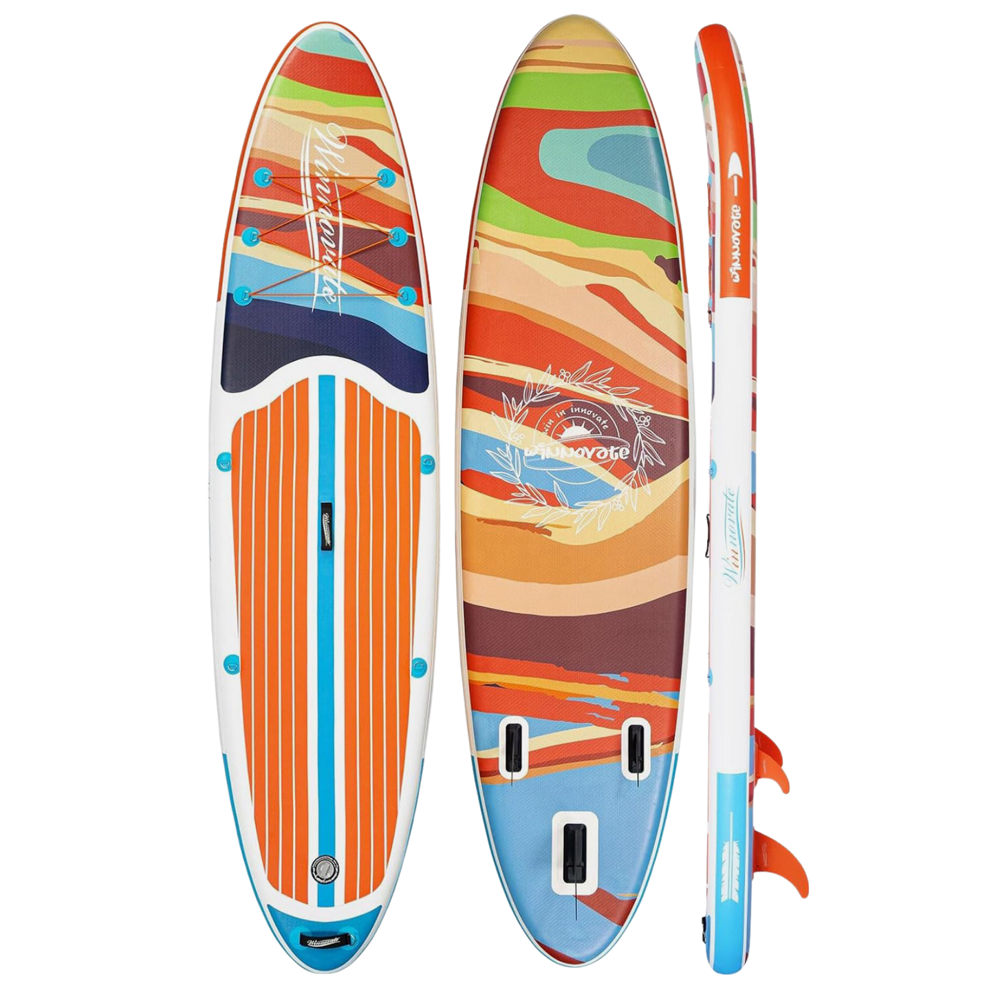 Надуваем падълборд FunWater CALIFORNIA 335см (11’) – комплект